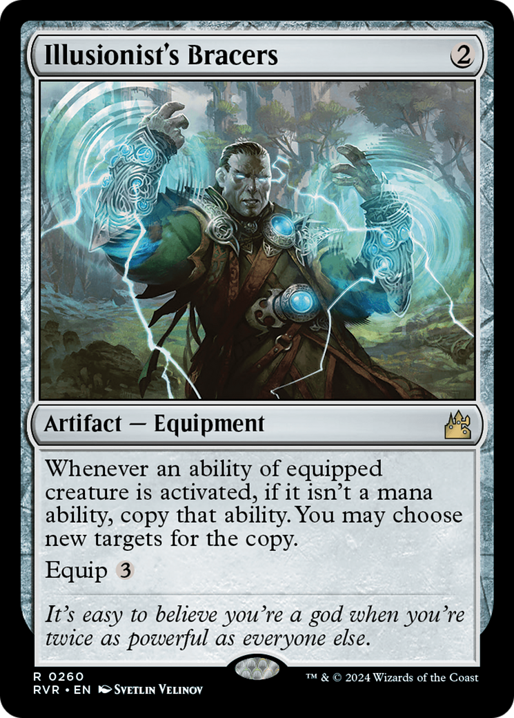 Illusionist's Bracers [Ravnica Remastered] | Fandemonia Ltd