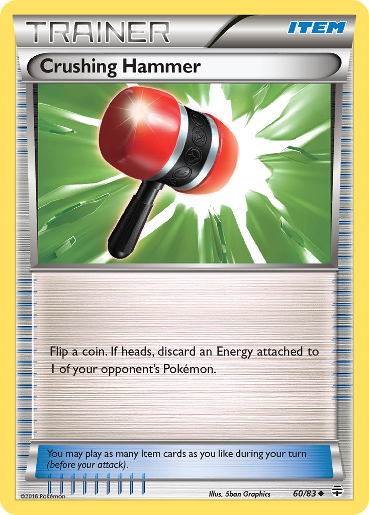 Crushing Hammer (60/83) [XY: Generations] | Fandemonia Ltd