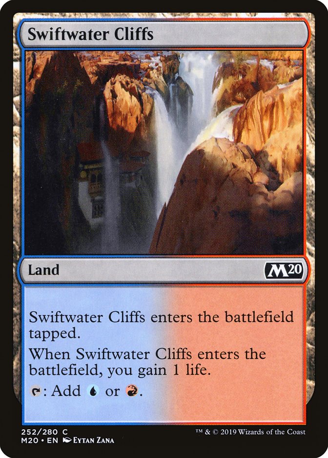 Swiftwater Cliffs [Core Set 2020] | Fandemonia Ltd