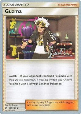 Guzma (115/147) (Infinite Force - Diego Cassiraga) [World Championships 2017] | Fandemonia Ltd