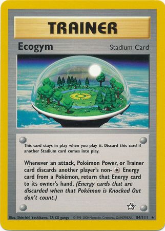 Ecogym (84/111) [Neo Genesis Unlimited] | Fandemonia Ltd