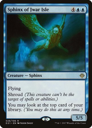 Sphinx of Jwar Isle [Archenemy: Nicol Bolas] | Fandemonia Ltd