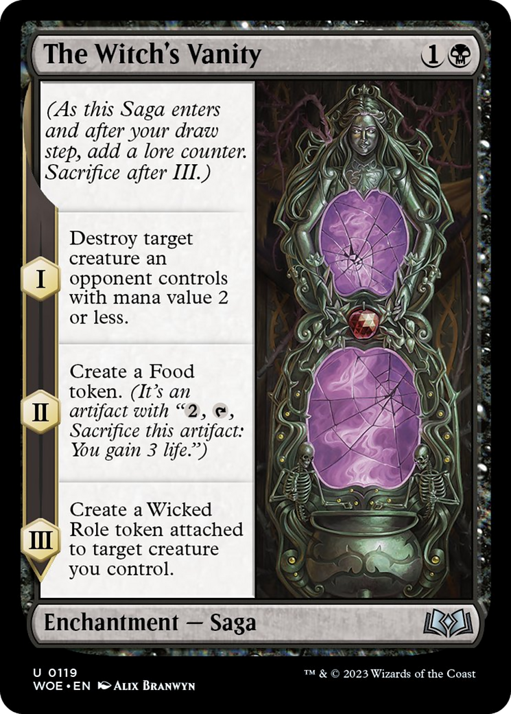 The Witch's Vanity [Wilds of Eldraine] | Fandemonia Ltd