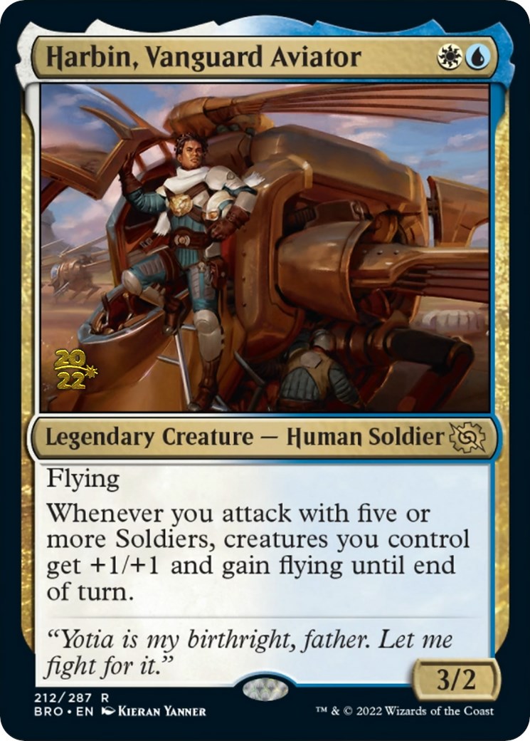 Harbin, Vanguard Aviator [The Brothers' War: Prerelease Promos] | Fandemonia Ltd