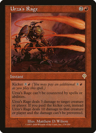 Urza's Rage [Invasion] | Fandemonia Ltd