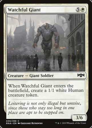 Watchful Giant [Ravnica Allegiance] | Fandemonia Ltd