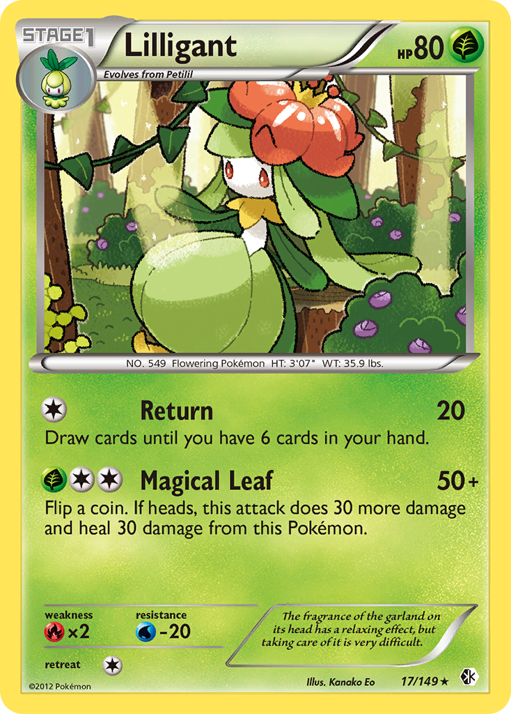 Lilligant (17/149) [Black & White: Boundaries Crossed] | Fandemonia Ltd