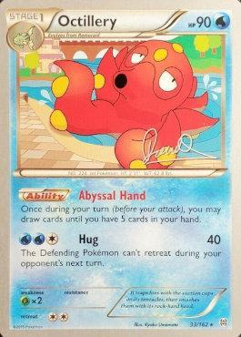 Octillery (33/162) (Infinite Force - Diego Cassiraga) [World Championships 2017] | Fandemonia Ltd