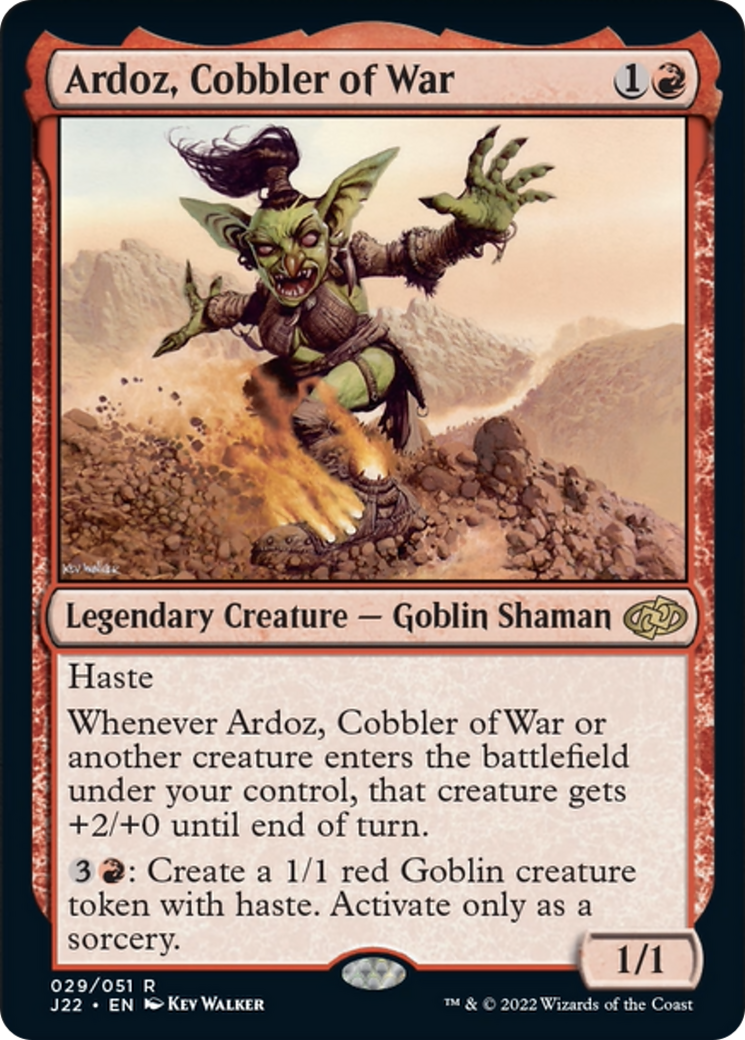 Ardoz, Cobbler of War [Jumpstart 2022] | Fandemonia Ltd