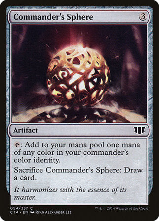 Commander's Sphere [Commander 2014] | Fandemonia Ltd