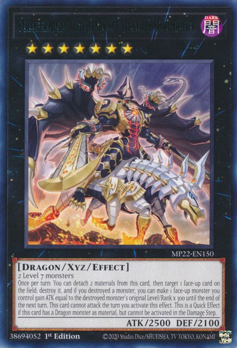 Voloferniges, the Darkest Dragon Doomrider [MP22-EN150] Rare | Fandemonia Ltd