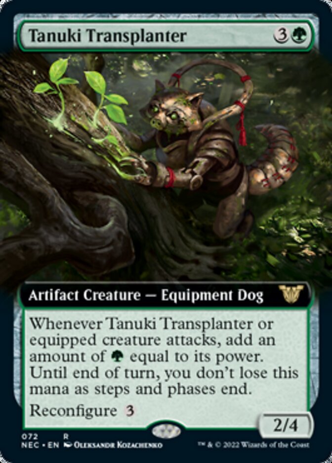 Tanuki Transplanter (Extended) [Kamigawa: Neon Dynasty Commander] | Fandemonia Ltd