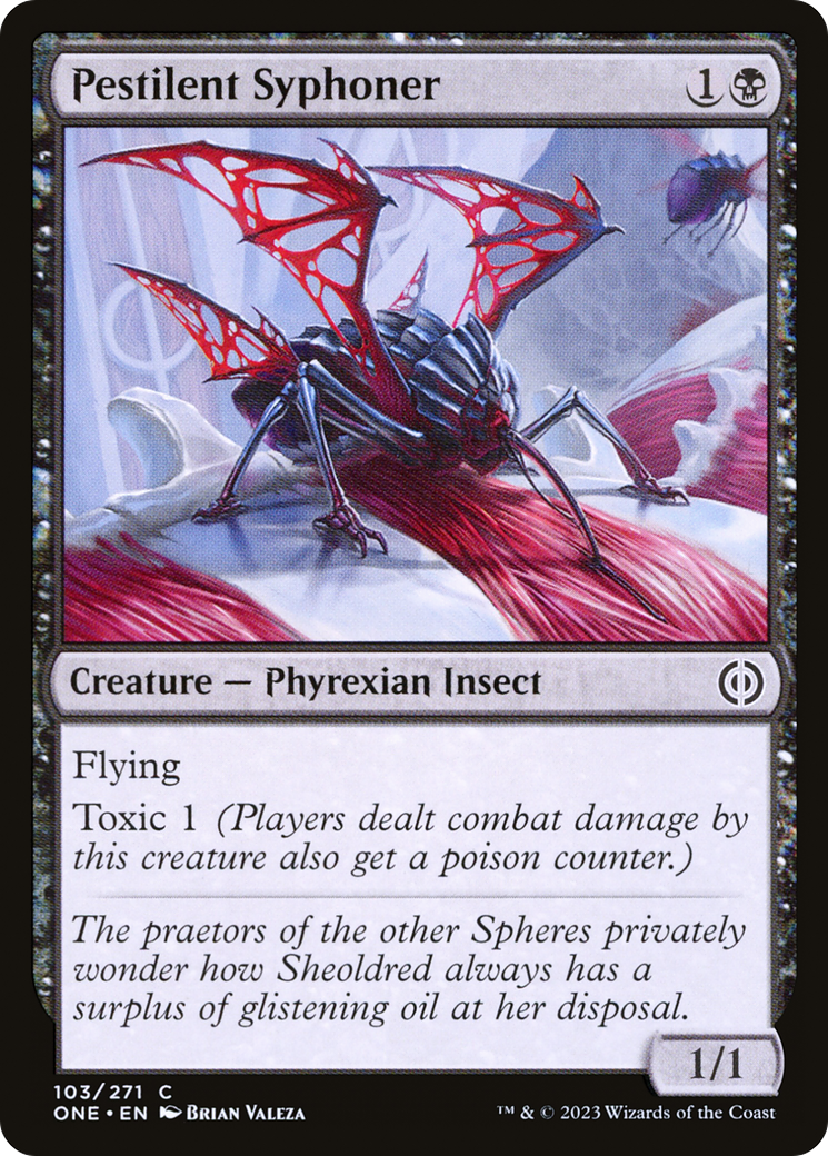 Pestilent Syphoner [Phyrexia: All Will Be One] | Fandemonia Ltd