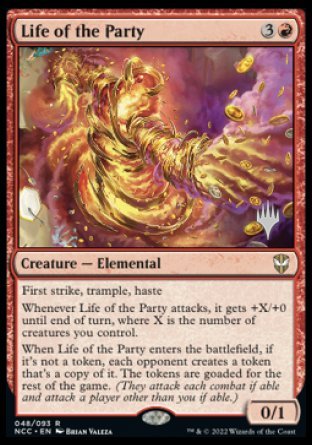 Life of the Party (Promo Pack) [Streets of New Capenna Commander Promos] | Fandemonia Ltd