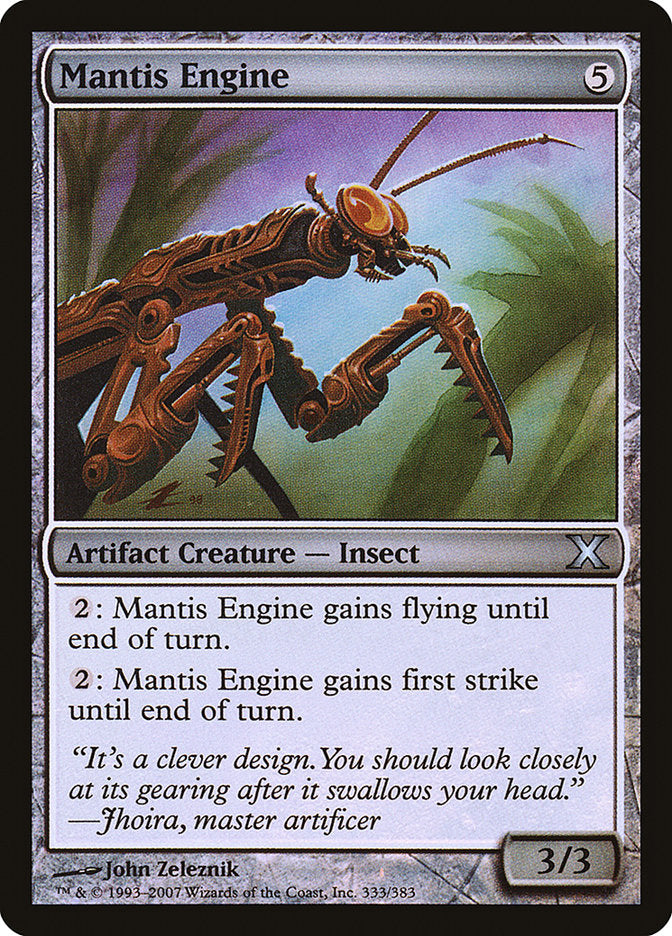 Mantis Engine (Premium Foil) [Tenth Edition] | Fandemonia Ltd