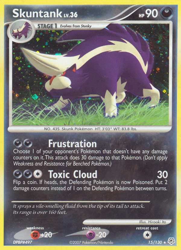 Skuntank (15/130) [Diamond & Pearl: Base Set] | Fandemonia Ltd