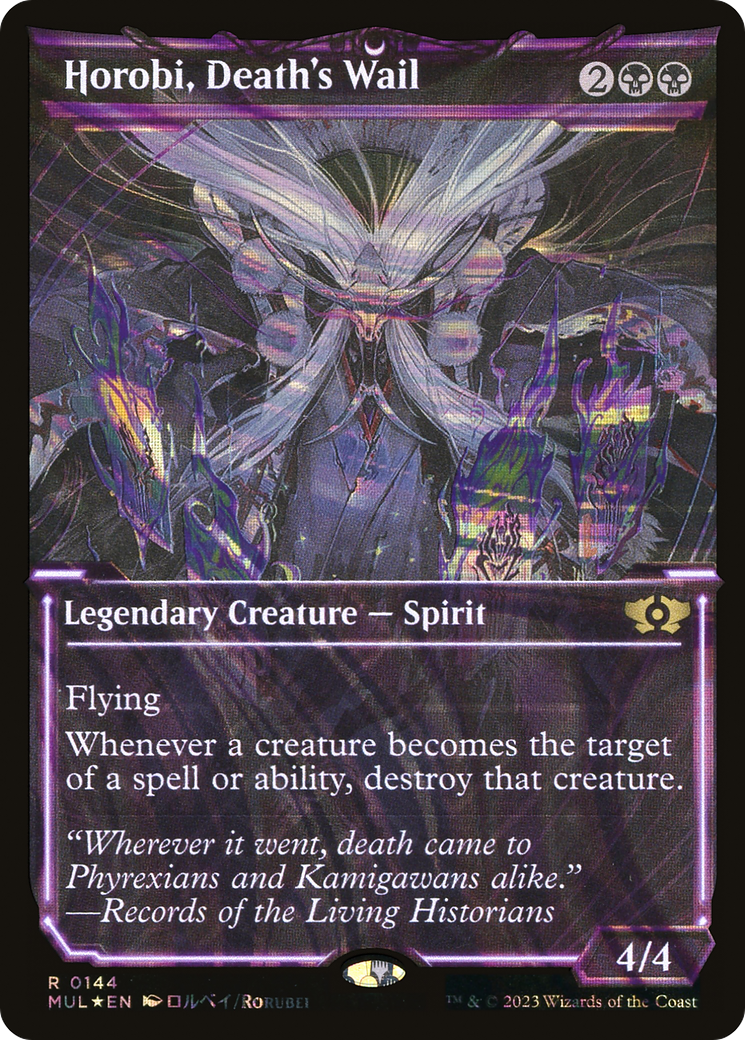 Horobi, Death's Wail (Halo Foil) [Multiverse Legends] | Fandemonia Ltd