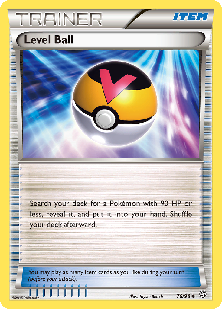 Level Ball (76/98) [XY: Ancient Origins] | Fandemonia Ltd