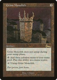 Grim Monolith [Urza's Legacy] | Fandemonia Ltd