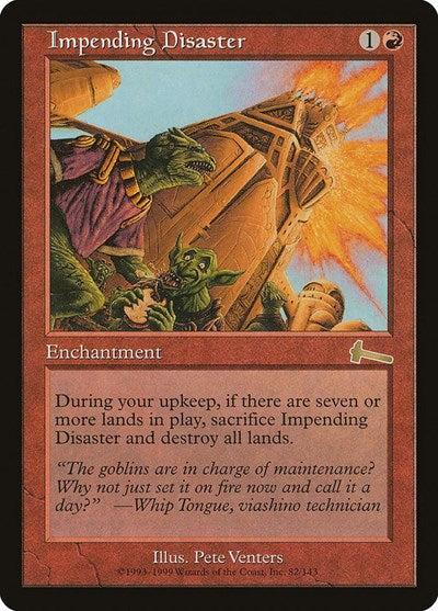 Impending Disaster [Urza's Legacy] | Fandemonia Ltd