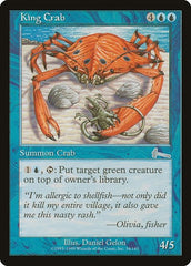 King Crab [Urza's Legacy] | Fandemonia Ltd