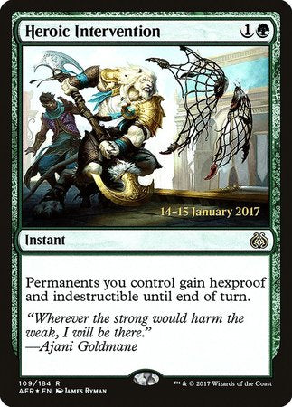 Heroic Intervention [Aether Revolt Promos] | Fandemonia Ltd