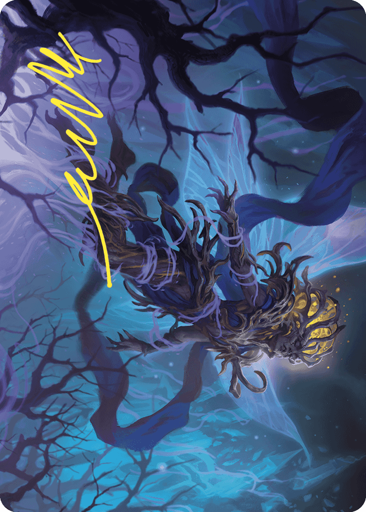 Sleep-Cursed Faerie Art Card (Gold-Stamped Signature) [Wilds of Eldraine Art Series] | Fandemonia Ltd