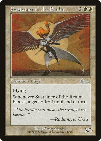 Sustainer of the Realm [Urza's Legacy] | Fandemonia Ltd