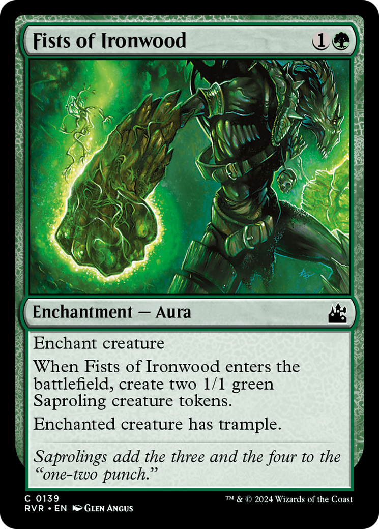 Fists of Ironwood [Ravnica Remastered] | Fandemonia Ltd