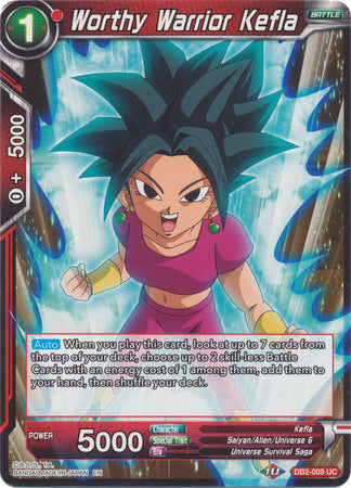 Worthy Warrior Kefla [DB2-009] | Fandemonia Ltd