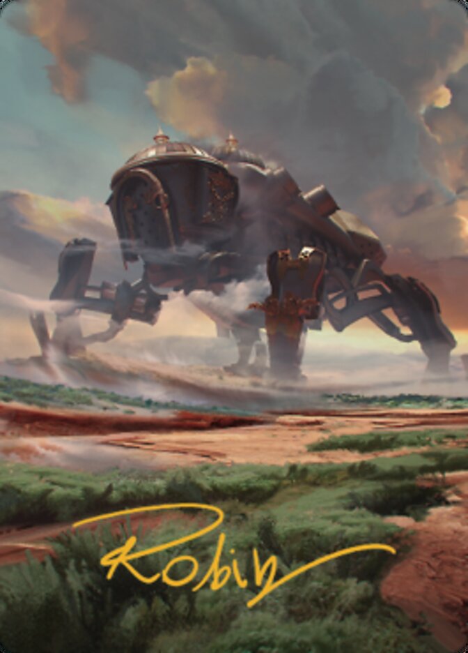 Plains (2) Art Card (Gold-Stamped Signature) [The Brothers' War Art Series] | Fandemonia Ltd