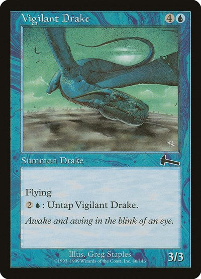 Vigilant Drake [Urza's Legacy] | Fandemonia Ltd