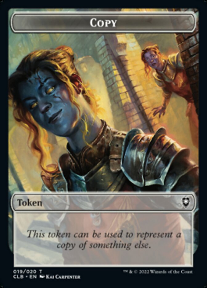 Copy Token [Commander Legends: Battle for Baldur's Gate Tokens] | Fandemonia Ltd