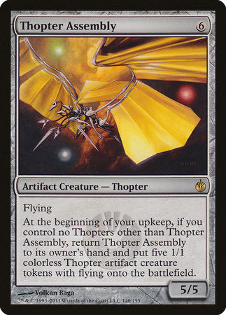 Thopter Assembly [Mirrodin Besieged] | Fandemonia Ltd