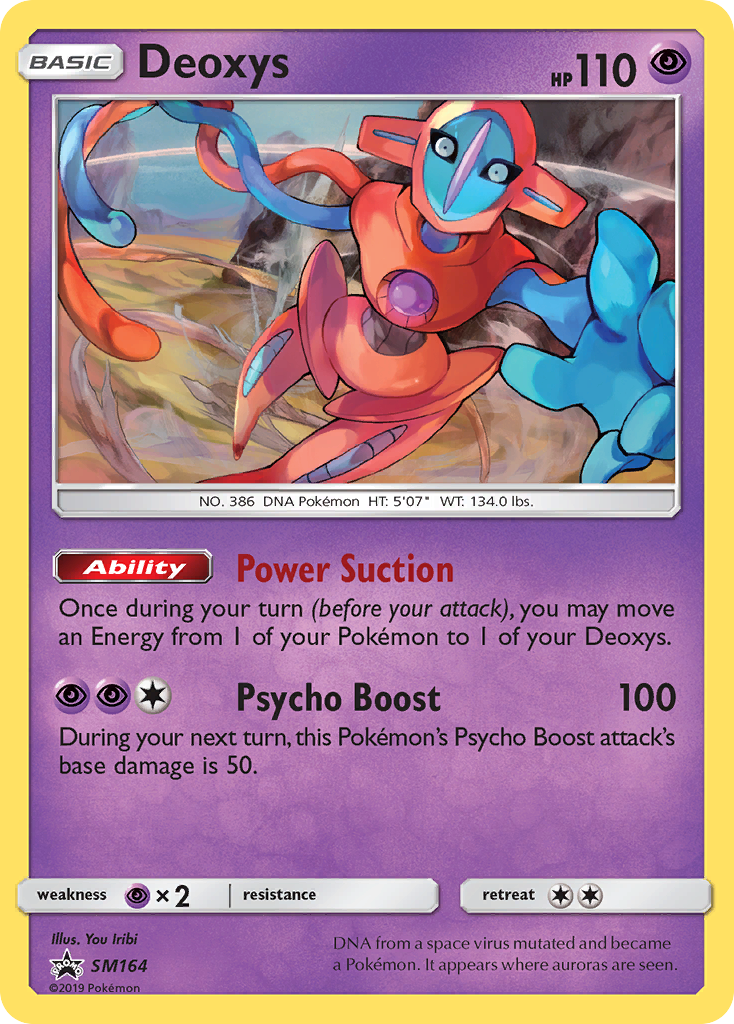 Deoxys (SM164) [Sun & Moon: Black Star Promos] | Fandemonia Ltd