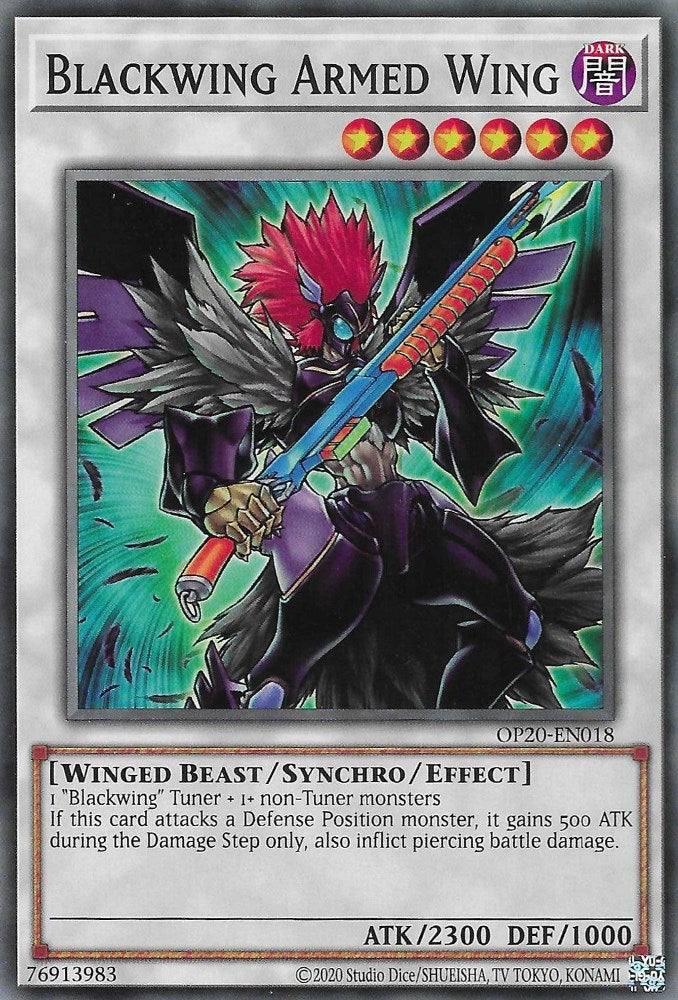 Blackwing Armed Wing [OP20-EN018] Common | Fandemonia Ltd