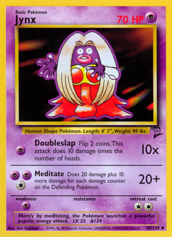 Jynx (45/130) [Base Set 2] | Fandemonia Ltd