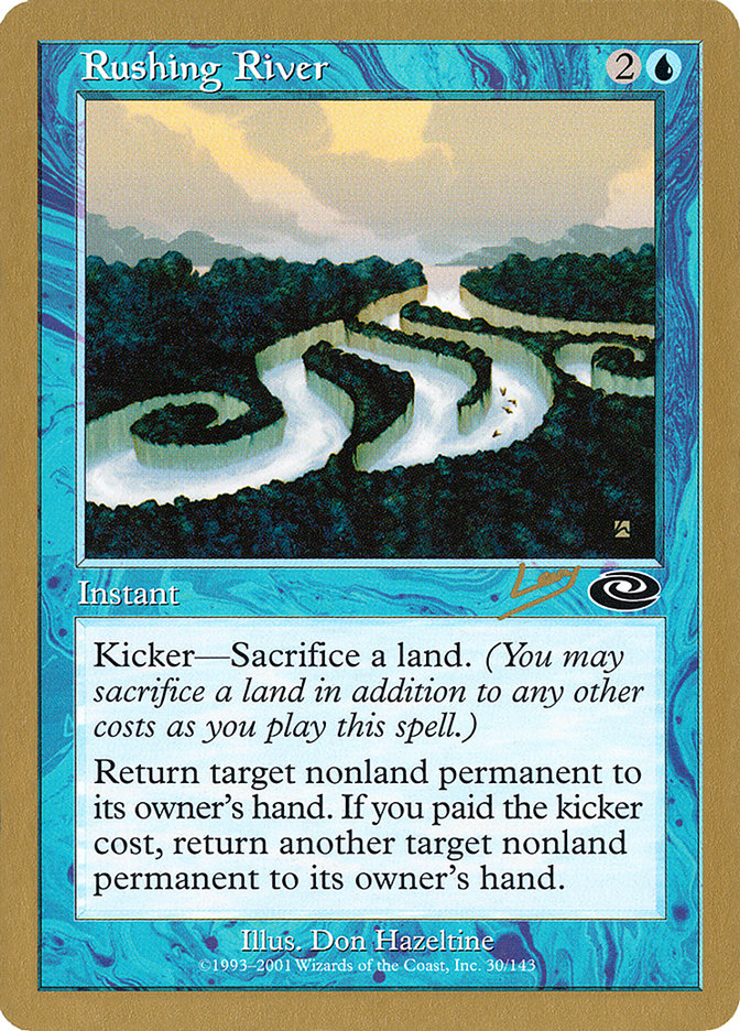 Rushing River (Raphael Levy) [World Championship Decks 2002] | Fandemonia Ltd