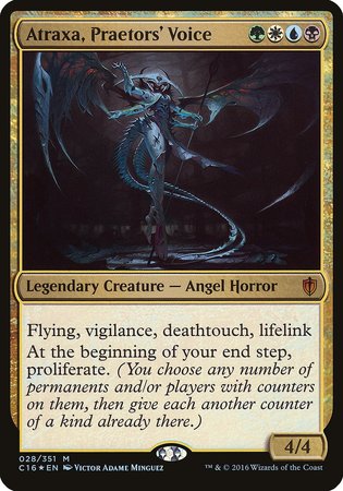 Atraxa, Praetors' Voice (Commander 2016) [Commander 2016 Oversized] | Fandemonia Ltd