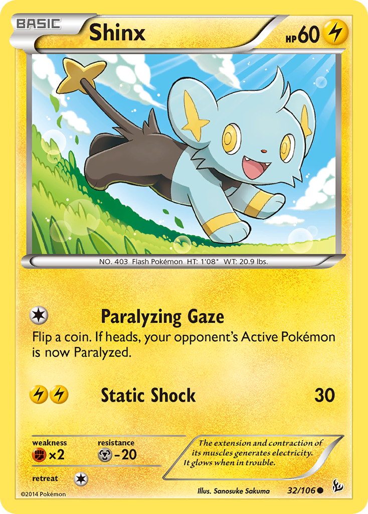 Shinx (32/106) [XY: Flashfire] | Fandemonia Ltd