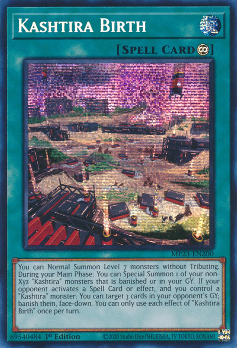 Kashtira Birth [MP23-EN200] Prismatic Secret Rare | Fandemonia Ltd