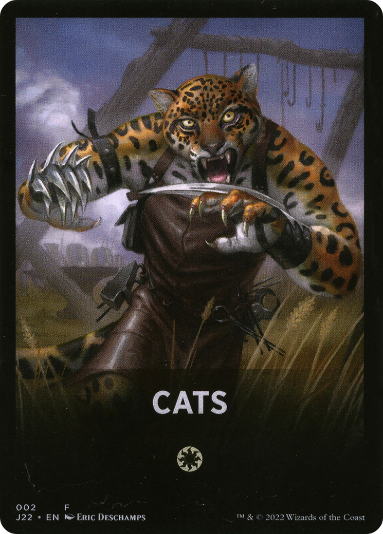 Cats Theme Card [Jumpstart 2022 Front Cards] | Fandemonia Ltd