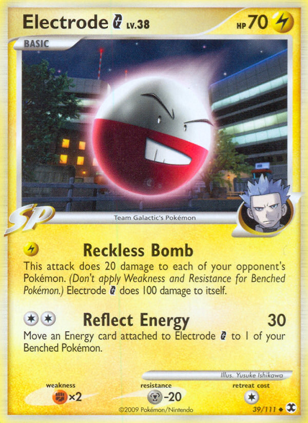 Electrode G (39/111) [Platinum: Rising Rivals] | Fandemonia Ltd