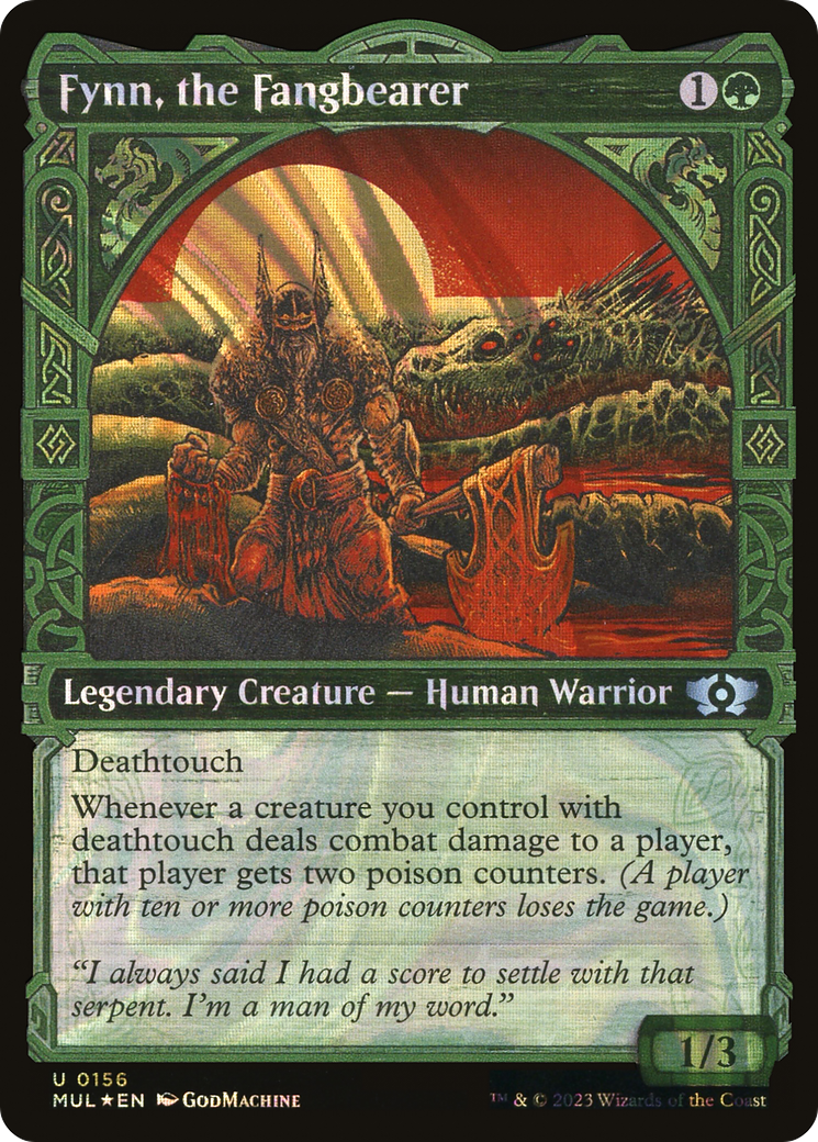 Fynn, the Fangbearer (Halo Foil) [Multiverse Legends] | Fandemonia Ltd