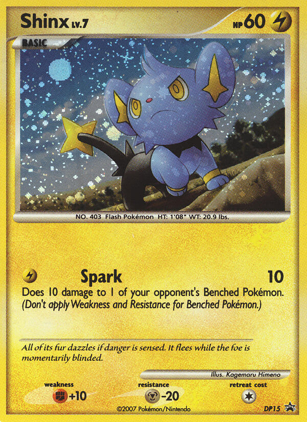 Shinx (DP15) [Diamond & Pearl: Black Star Promos] | Fandemonia Ltd