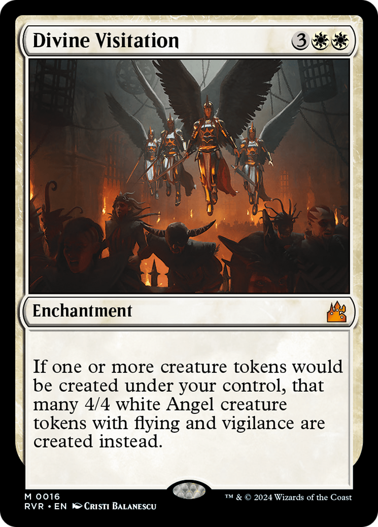 Divine Visitation [Ravnica Remastered] | Fandemonia Ltd