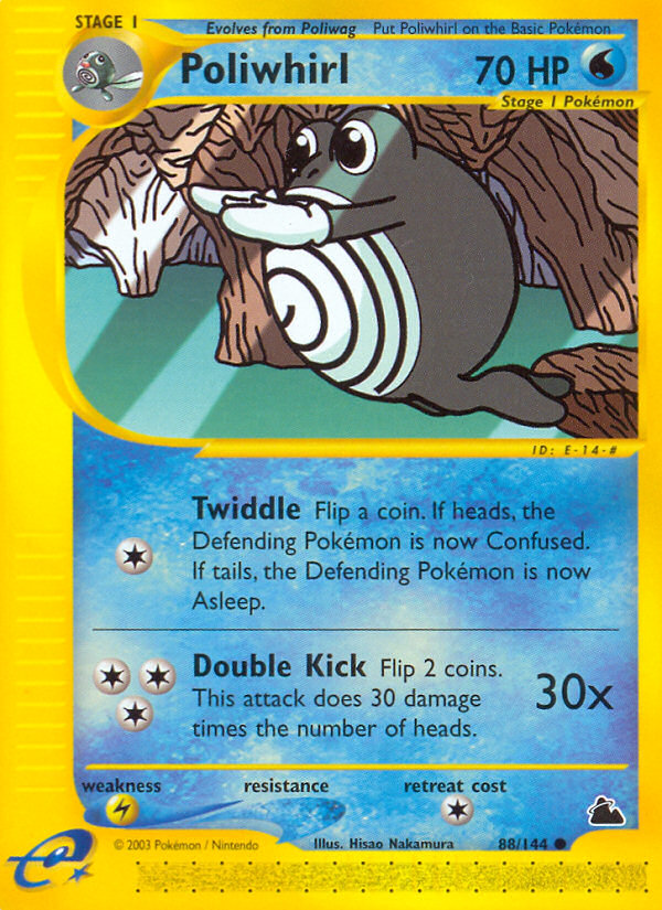 Poliwhirl (88/144) [Skyridge] | Fandemonia Ltd