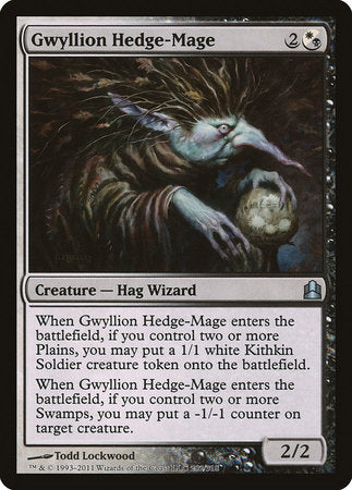 Gwyllion Hedge-Mage [Commander 2011] | Fandemonia Ltd