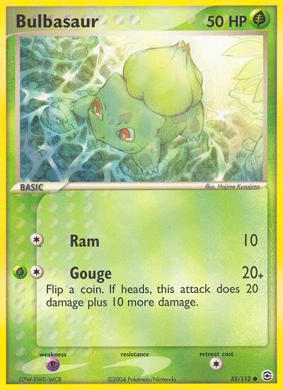 Bulbasaur (55/112) [EX: FireRed & LeafGreen] | Fandemonia Ltd