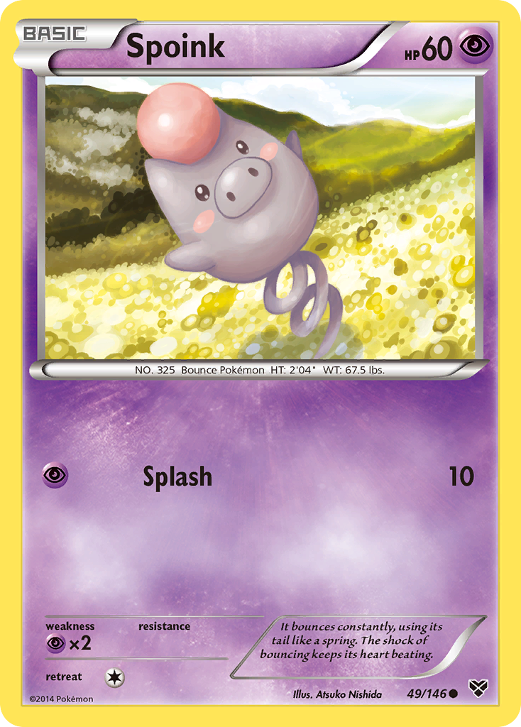 Spoink (49/146) [XY: Base Set] | Fandemonia Ltd